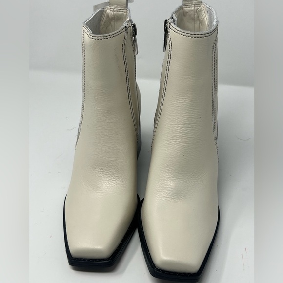 White Vince Camino leather boots in size 6.5 - Picture 2 of 7